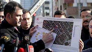 Kartal'da çöken bina etrafında bulunan o binalar tek tek yıkılmaya başlandı