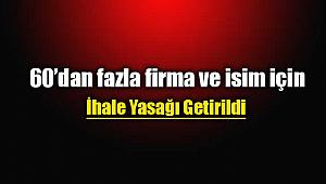 60'dan fazla yapı denetim firması ve yöneticilerine ihale yasağı