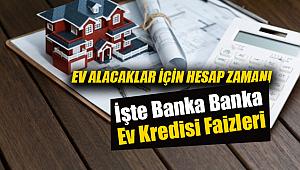 Ağustos ayına girilirken düşüş hızlı başladı! İşte banka banka konut kredisi faiz oranları