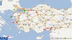 Bu kez peş peşe Ege Denizi sallanmaya başladı! Ege'de depremler korkuttu