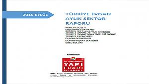 TÜRKİYE İMSAD 'EYLÜL AYI SEKTÖR RAPORU' AÇIKLANDI