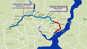 2020 başı hizmete girecek Kabataş-Mecidiyeköy-Mahmutbey Metrosu'nda flaş gelişme
