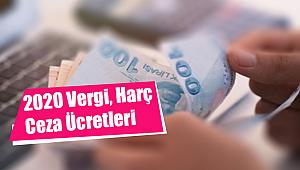 2020 vergi, harç ve ceza ücretleri ne kadar oldu? İşte zamlı tarife listesi