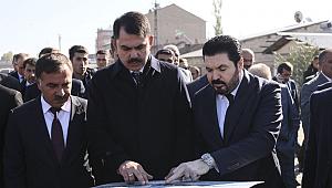 Bakan Murat Kurum Ağrı'da Yapılan Çalışmaları Yerinde İnceliyor