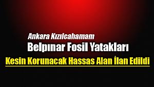 Belpınar Fosil Yatakları hakkında flaş karar!