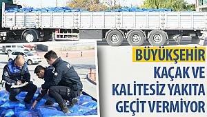 Konya'da kaçak ve kalitesiz yakıta karşı 24 saat denetim