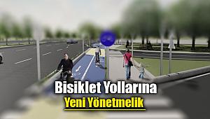 Bisiklet yolları için yeni yönetmelik
