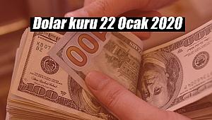 Dolar kuru bugün 22 Ocak 2020 ne kadar? 1 Dolar kaç TL?