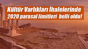 Kültür Varlıkları İhalelerinde 2020 parasal limitleri belli oldu