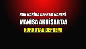 Son dakika: Manisa Akhisar'da 5.4 şiddetinde korkutan deprem