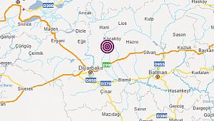 Son depremler: Diyarbakır Sur'da 3.2 büyüklüğünde deprem!