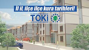 TOKİ 100 Bin sosyal konut kura çekiliş tarihleri yaklaşıyor! İl ve ilçelere göre TOKİ kura çekilişi takvimi...
