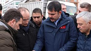 Bakan Kurum, 'güvenli ve sağlam konutları Elazığlı hemşehrilerimize teslim edeceğiz'