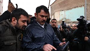 Bakan Murat Kurum, Elazığ'da Yapılan Çalışmaları Yerinde İnceledi