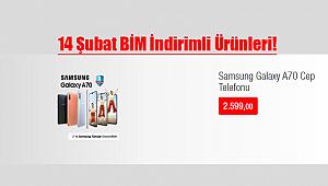 BİM 14 Şubat indirimleri raflarda...