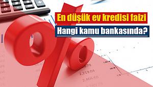 İkinci el konut alacaklara en düşük ev kredisi faizi sunan kamu bankası hangisi?