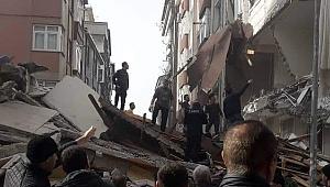 Son Dakika: İstanbul Bahçelievler'de 7 katlı bina çöktü!