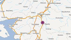 Balıkesir'de 3.8 büyüklüğünde deprem meydana geldi!