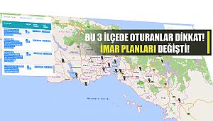İstanbul Başakşehir, Çekmeköy ve Bakırköy'de imar planı düzenlemesi