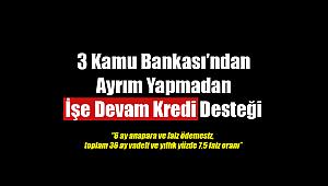 Kamu bankaları işletme kredisi için düğmeye bastı! İşe Devam Kredi Desteği