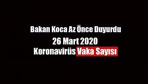 Koronavirüs ölümlü vaka sayısında artış! İşte 24.03.2020 vaka sayısı...
