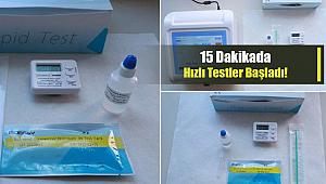 Koronavirüs testi 15 dakikada çıkacak! İşte yeni testin ilk görüntüleri...