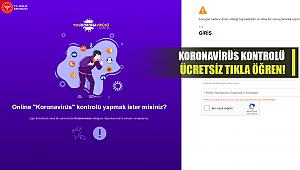 Online Koronavirüs kontrolü yapmak isteyenler dikkat! Bakanlık resmen başladı online koronavirüs testi tıkla öğren