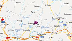 Osmaniye'de bir deprem daha! Bu kez 4.1 büyüklüğünde deprem...