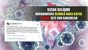 Sıcak Gelişme: Koronavirüs ölüm vakası 2 oldu! Bakan Koca son rakamaları açıkladı...