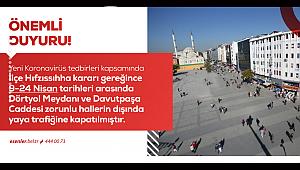 İstanbul Esenler'de oralara giriş çıkış yasaklandı!