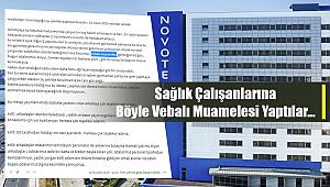 Novotel doktorlara böyle vebalı muamelesi yaptı!