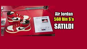 Air Jordan, 560 bin dolara satıldı!