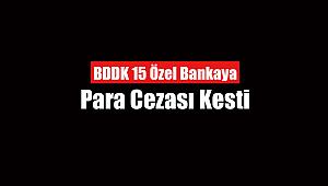 BDDK 15 bankaya ceza yağdırdı!