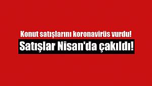 Konut satışlarını koronavirüs vurdu! Nisan'da çakıldı!