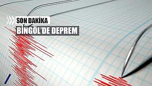 Bingöl Kığılı'da 4 büyüklüğünde korkutan deprem