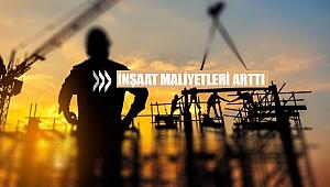 İnşaat maliyetleri Mayıs ayında yüzde 1.36 arttı