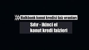 Halkbank konut kredisi faiz oranları (Sıfır - ikinci el konut kredi faizleri)