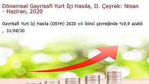 İkinci çeyrek büyüme rakamları tek hanede kaldı