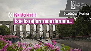 İstanbul'da barajlar ne kadar dolu! İSKİ o rakamları paylaştı