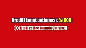 Kredili konut patlaması: %1000