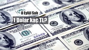Dolar kuru güne nasıl başladı? 8 Eylül sabahı 1 USD kaç TL?