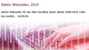 Sektörel Blanço verileri ilk kez açıklandı