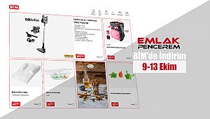 BİM 9-13 Ekim Aktüel ürünleri listesine baktınız mı?