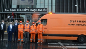 İstanbul Şişli Belediyesi ekipleri İzmir'e afet bölgesine doğru yola çıktı