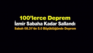 Son Depremler: EGE merkezli İzmir Seferihisar'da 5.0 büyüklüğünde yeni deprem!