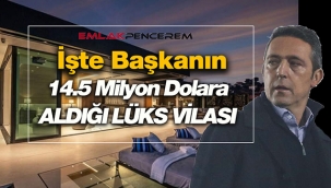 Ali Koç, 14.5 Milyon dolar ödeyip Los Angeles'ta lüks villa satın aldı