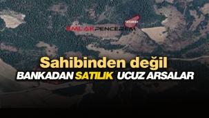 Çanakkale`de 165 Bin TL`ye Bankadan satılık arsalar