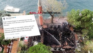 Cumhurbaşkanı Erdoğan, Vaniköy Camii aslına uygun yeniden yapılacak