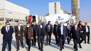 Gaziantep'e yeni beton tesisi