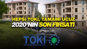 Hepsi TOKİ, tamamı ucuz büyük fırsat başladı! TOKİ'den 531 TL'den başlayan taksitlerle çok sayıda konut o illerde satışa çıktı